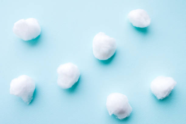 istock dentistry cotton balls blue abstract background 1144368490