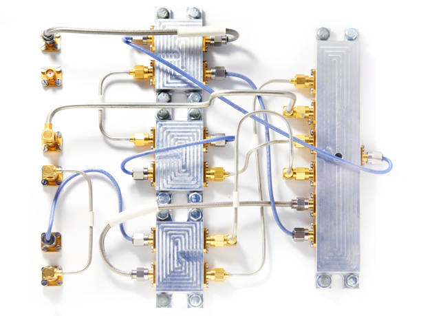 마이크로파 케이블 어셈블리 절연 - cable coaxial cable television connection block 뉴스 사진 이미지