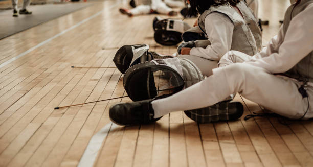 Fencing spirit Fencing spirit fencing sport stock pictures, royalty-free photos & images