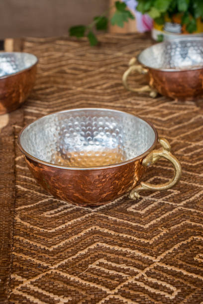 istock Taditional Ottoman style metal bowl in view 1144375571