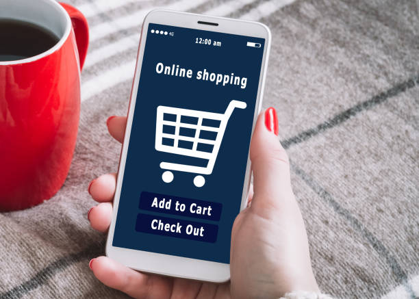 istock Online shopping at the internet store. E-commerce. 1144377071