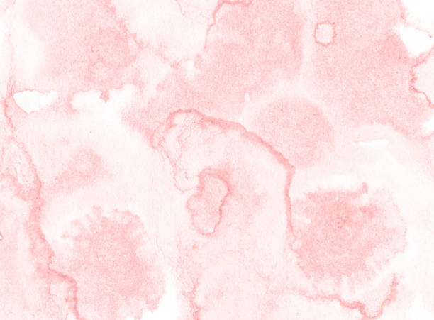 istock Light red, pink watercolor frame with torn strokes and stripes. Abstract background for design, layouts and patterns. 1144377092