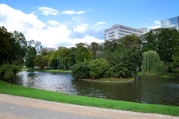 istock Park Leopold in Brussels 1144378606