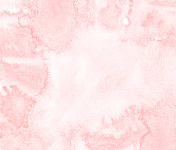 istock Light red, pink watercolor frame with torn strokes and stripes. Abstract background for design, layouts and patterns. 1144378655