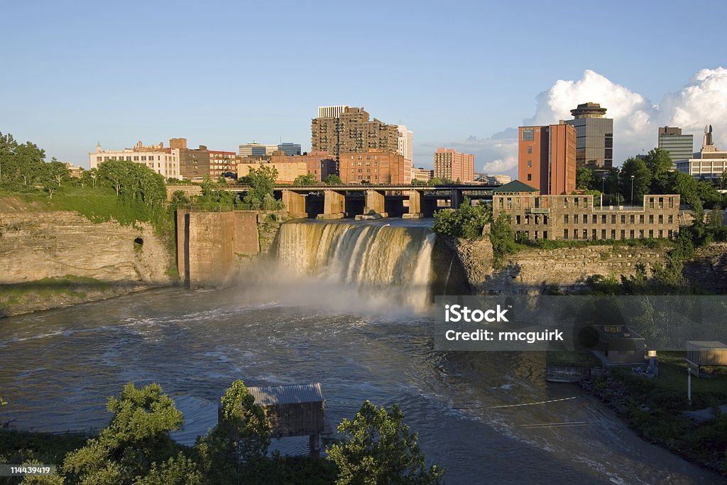 높은 폴즈 굴절률은 Genesee, Rochester, New York - 로열티 프리 로체스터-뉴욕 주 스톡 사진