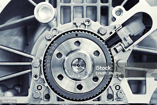 Cor Prateada Aluguer De Equipamento De Motor - Fotografias de stock e mais imagens de Machinery - Machinery, Manípulo das Mudanças, Abstrato