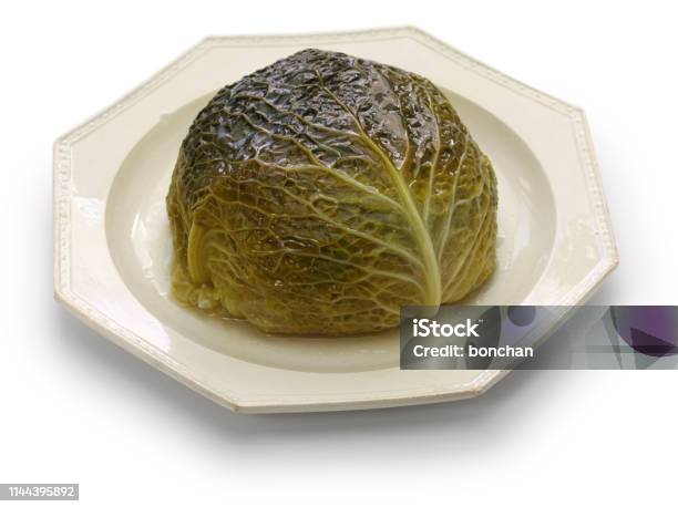 Chou Farci Stuffed Cabbage Stock Photo - Download Image Now - Beef, Cabbage, Cooked