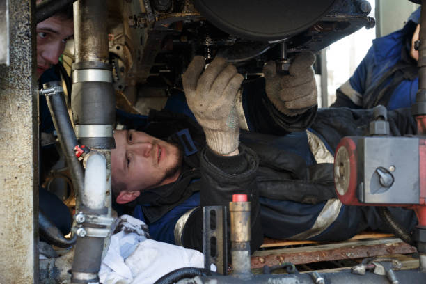 istock workers assembling and constructing gas turbines in a modern industrial factory 1144396080