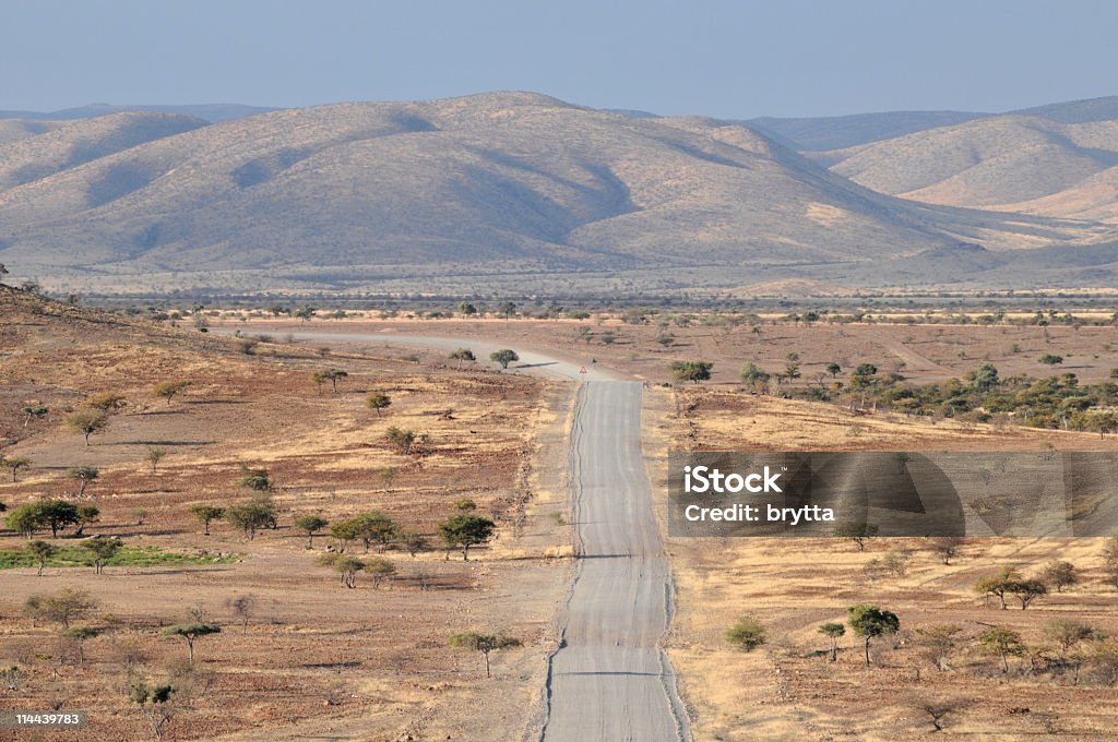 Namibiano paesaggio della - Foto stock royalty-free di Africa
