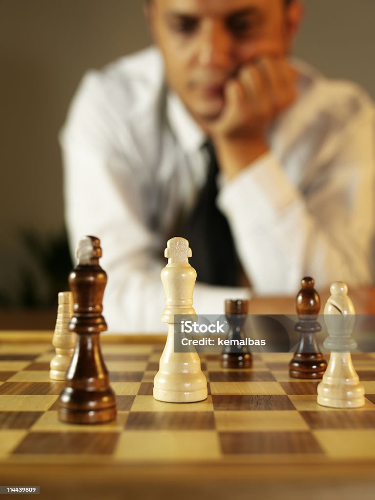 Schach - Lizenzfrei Brettspiel Stock-Foto