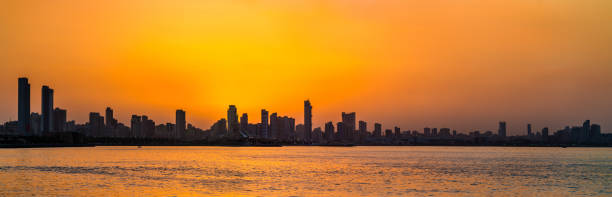 istock Skyline of Kuwait City at sunset 1144399156