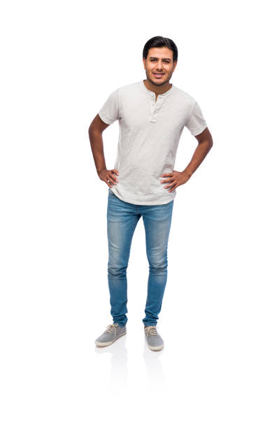 istock Young male putting standing with hands on hips 1144400020