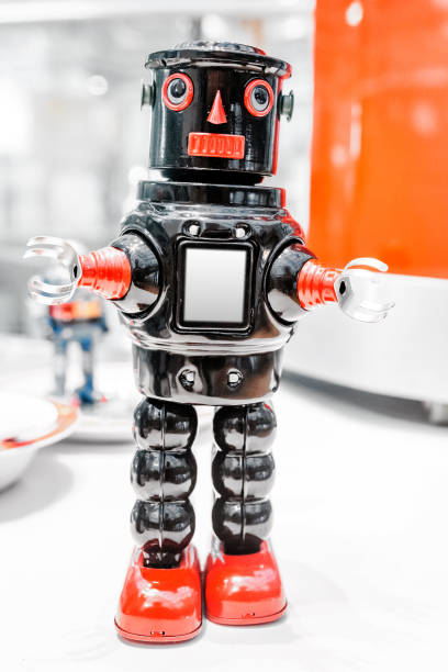 istock Vintage toy retro robot 1144406564