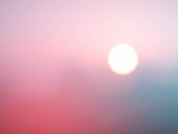 istock Disc of sunset sun bokeh background hd 1144408160