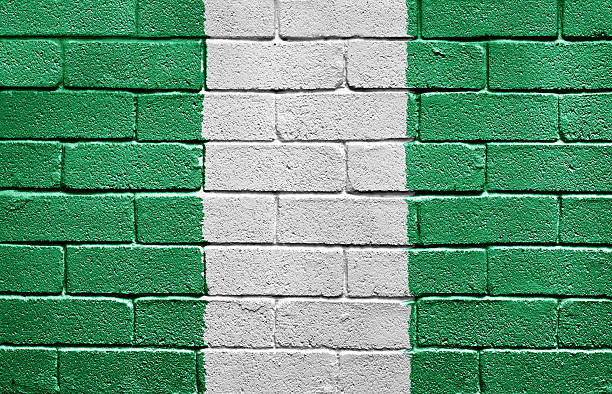 istock Flag of Nigeria on brick wall 114440924