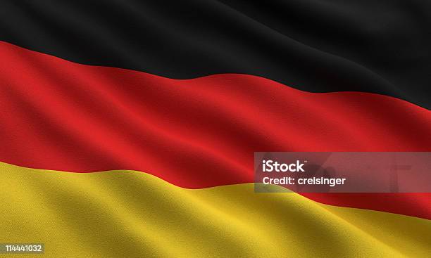 Flag Of Germany Stock Photo - Download Image Now - Color Image, Flag, German Culture