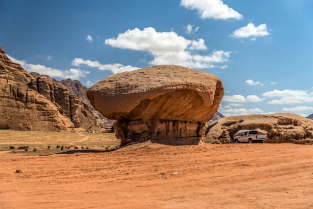 istock Mushroom stone, Wadi Rum, Jordan 1144411107