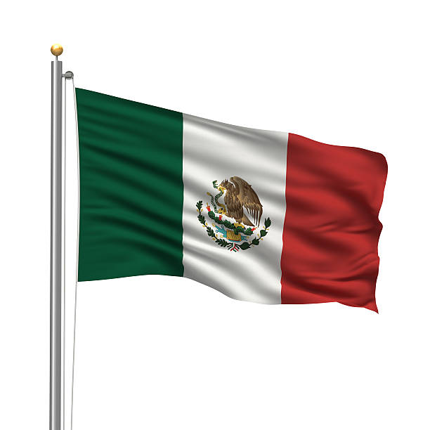 flagge von mexiko - 9780 stock-fotos und bilder