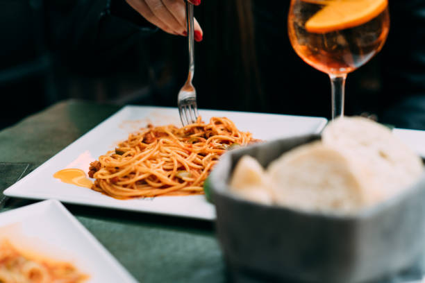 istock Raw vegan pasta. Spaghetti. Italian food. 1144411961