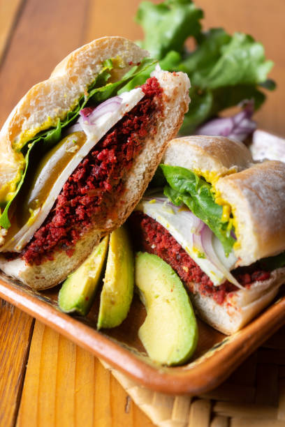 istock Mexican Food. Chorizo sandwich 
