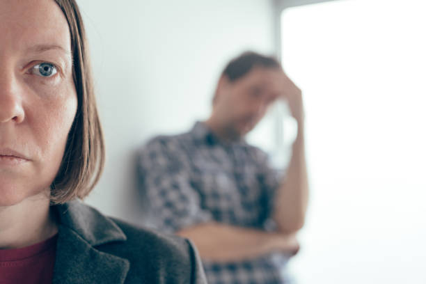 istock Husband and wife arguing 1144416914