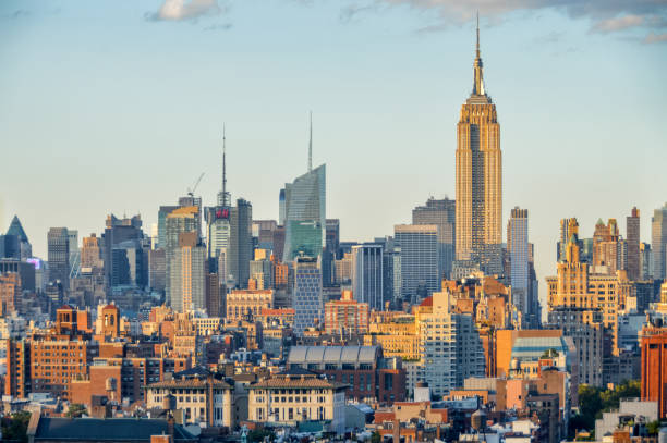 istock New York City skyline during sunset 1144422791