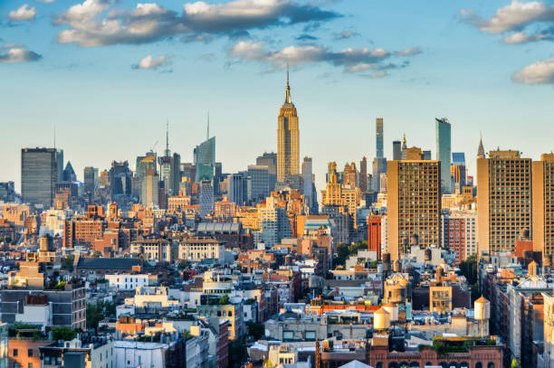 istock New York City skyline during sunset 1144423317