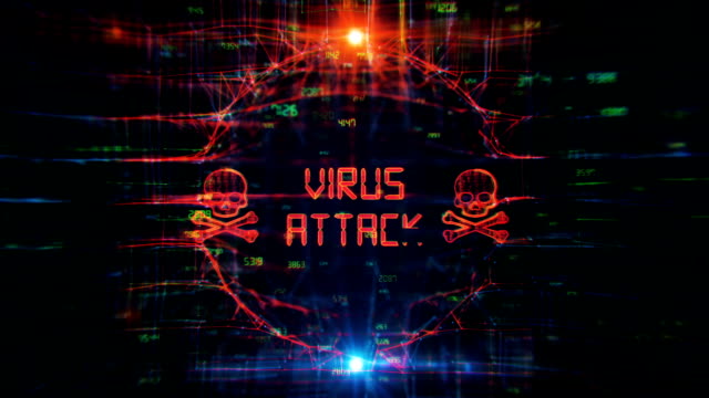 Virus Attack Background
