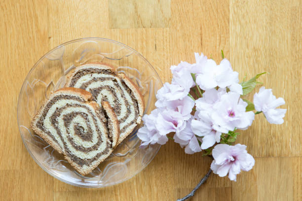 Traditional slovenian cake stock photo