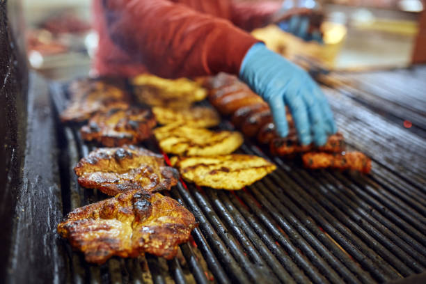 istock Grilling a variety of meat 1144428334
