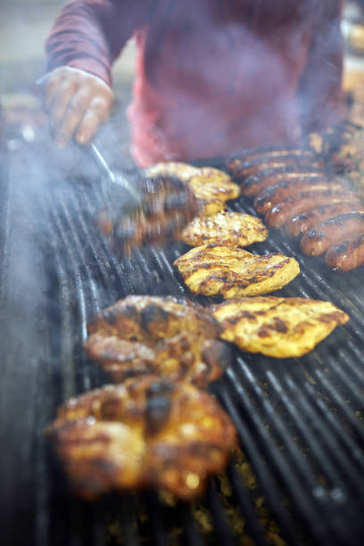 istock Grilling a variety of meat 1144428367