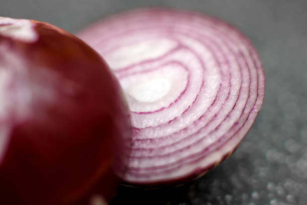 istock Close up shoot of cutted red onion 1144430527