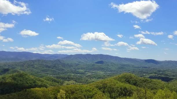 istock Colorful April Afternoon Mountain Vista 1 1144437728