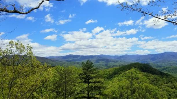 istock Colorful April Mountain Cloudscape Vista 9 1144437756