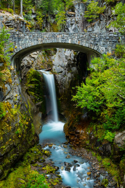 istock Christine Falls Tumbles Over Cliff 1144443471