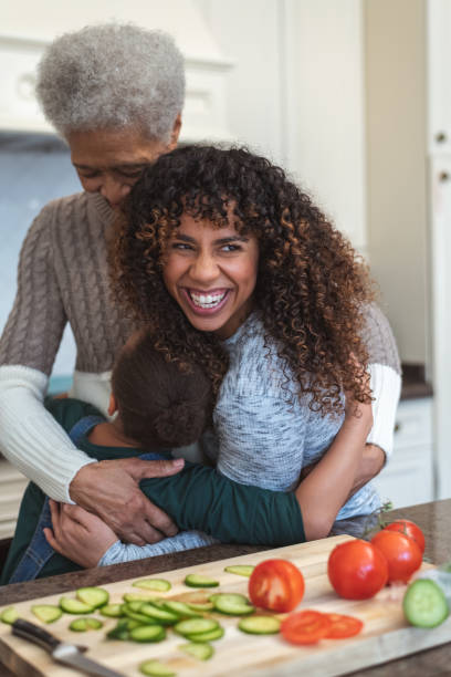 istock Family generations cooking together 1144444283