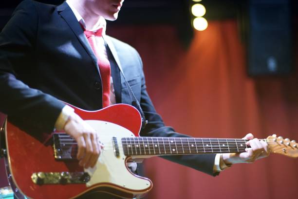 istock Guitarist is playing guitar 1144447523