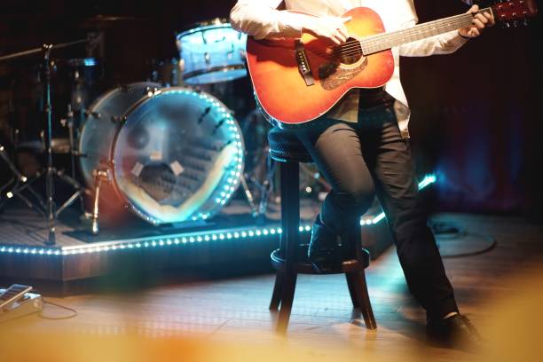 istock Guitarist is playing guitar 1144447631