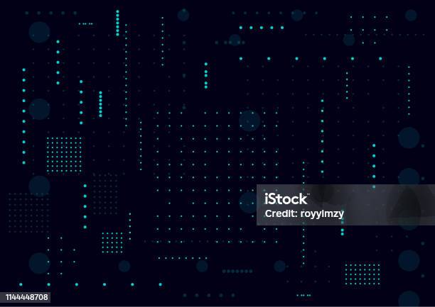 Abstract Technology Digital Background Design Vector Illustration Stock ...