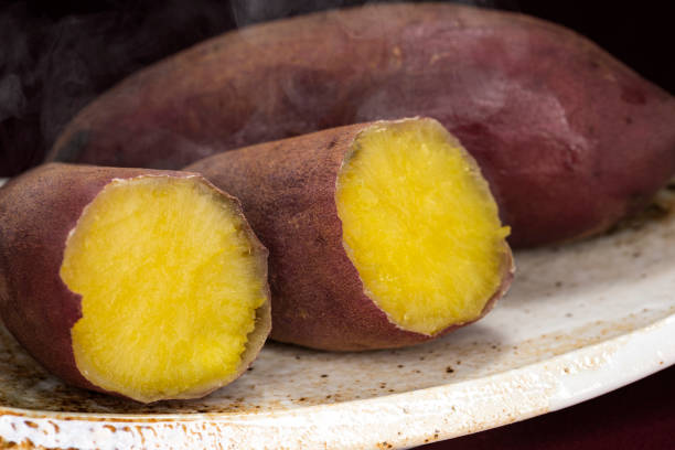 istock Baked sweet potato 1144451919