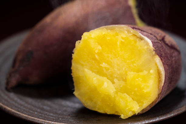 istock Baked sweet potato 1144452454