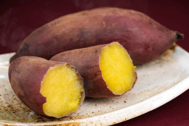 istock Baked sweet potato 1144452600