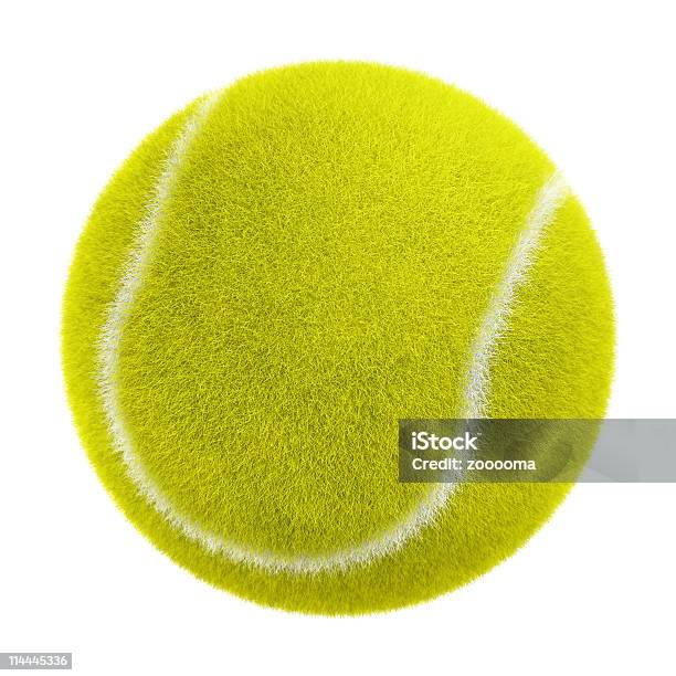 Bola De Tenis Foto de stock y más banco de imágenes de Tenis - Tenis, Tridimensional, Amarillo - Color
