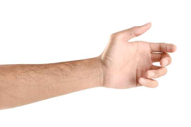 istock hand holding something like a bottle or can 1144460501