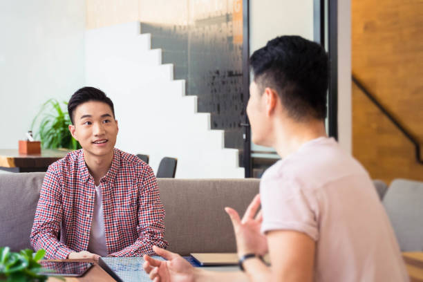 istock Team of asian entrepreneur in modern office corridor 1144461884