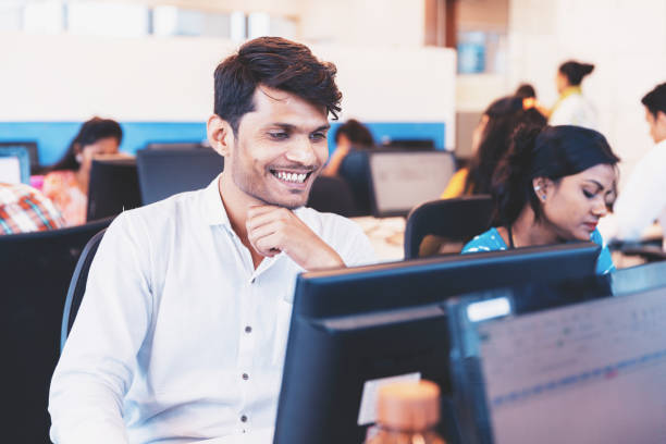 istock Business Executives Working at an Office 1144468369