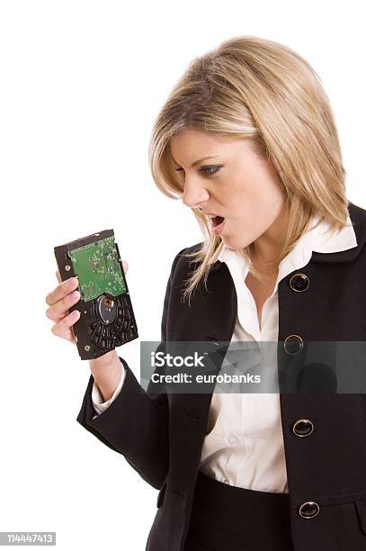 Hard Drive Failure Stock Photo - Download Image Now - 30-34 Years, 30-39 Years, Adult