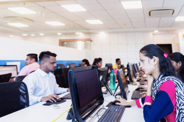 istock Group of Call Center Staff Working during their Shift 1144478483