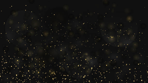 Bright background Bright background gold dots stock illustrations