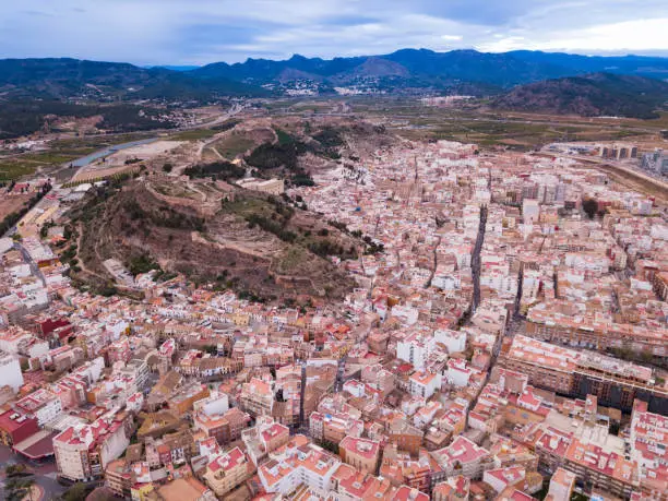 Photo of View of Sagunto city and fortress